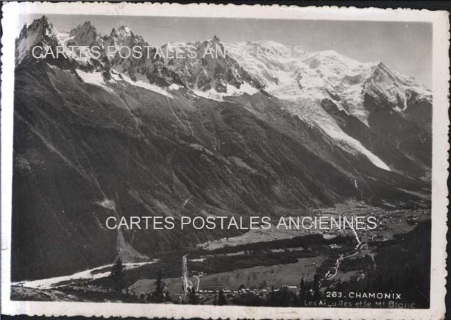 Cartes postales anciennes > CARTES POSTALES > carte postale ancienne > cartes-postales-ancienne.com Auvergne rhone alpes Haute savoie Chamonix Mont Blanc