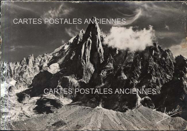 Cartes postales anciennes > CARTES POSTALES > carte postale ancienne > cartes-postales-ancienne.com Auvergne rhone alpes Haute savoie Chamonix Mont Blanc