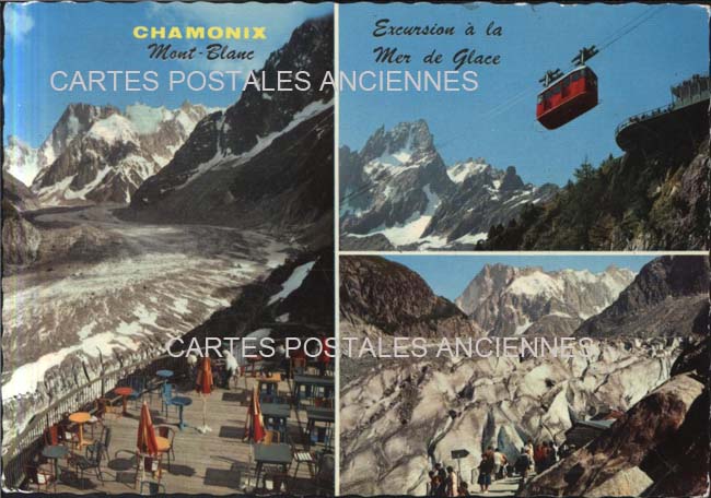 Cartes postales anciennes > CARTES POSTALES > carte postale ancienne > cartes-postales-ancienne.com Auvergne rhone alpes Haute savoie Chamonix Mont Blanc