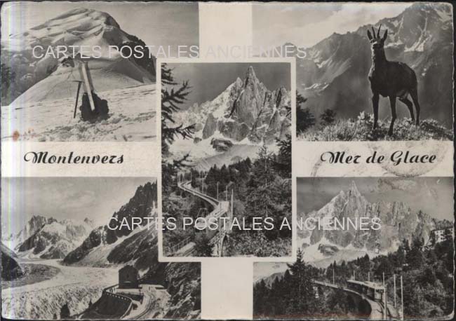 Cartes postales anciennes > CARTES POSTALES > carte postale ancienne > cartes-postales-ancienne.com Auvergne rhone alpes Haute savoie Chamonix Mont Blanc