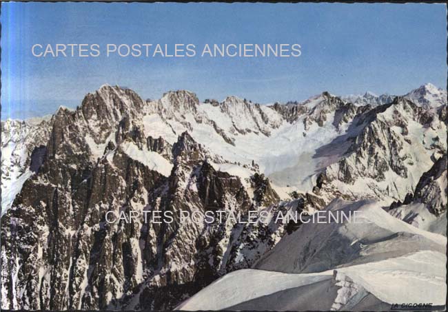 Cartes postales anciennes > CARTES POSTALES > carte postale ancienne > cartes-postales-ancienne.com Auvergne rhone alpes Haute savoie Chamonix Mont Blanc