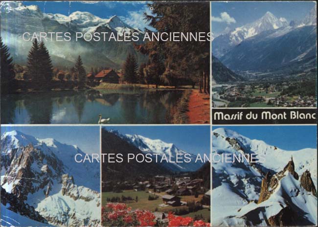 Cartes postales anciennes > CARTES POSTALES > carte postale ancienne > cartes-postales-ancienne.com Auvergne rhone alpes Haute savoie Chamonix Mont Blanc