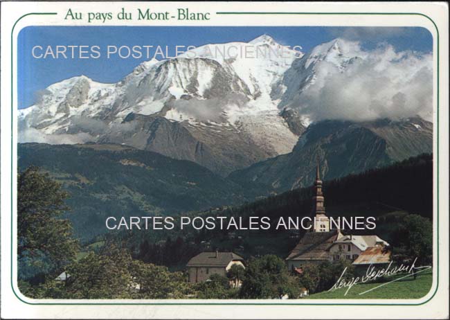 Cartes postales anciennes > CARTES POSTALES > carte postale ancienne > cartes-postales-ancienne.com Auvergne rhone alpes Haute savoie Chamonix Mont Blanc