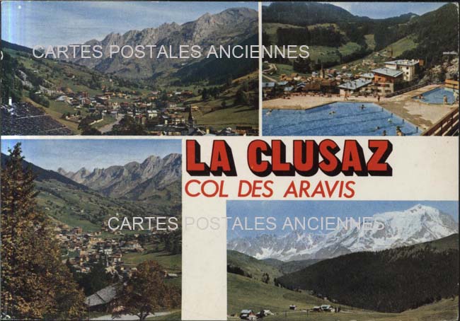 Cartes postales anciennes > CARTES POSTALES > carte postale ancienne > cartes-postales-ancienne.com Auvergne rhone alpes Haute savoie La Clusaz