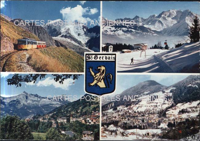 Cartes postales anciennes > CARTES POSTALES > carte postale ancienne > cartes-postales-ancienne.com Auvergne rhone alpes Haute savoie Saint Gervais Les Bains