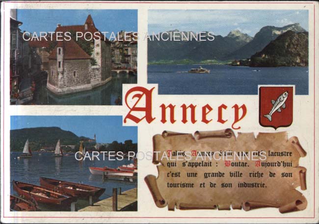 Cartes postales anciennes > CARTES POSTALES > carte postale ancienne > cartes-postales-ancienne.com Auvergne rhone alpes Haute savoie Annecy