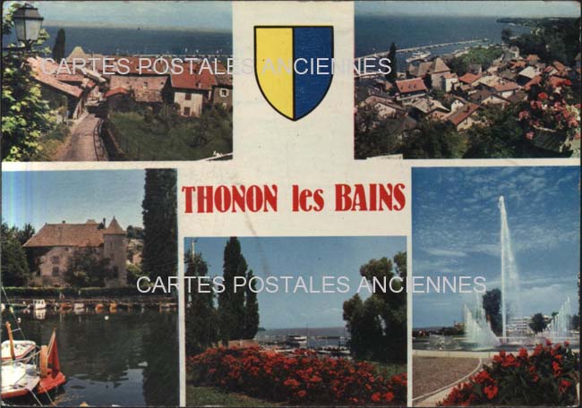 Cartes postales anciennes > CARTES POSTALES > carte postale ancienne > cartes-postales-ancienne.com Auvergne rhone alpes Haute savoie Thonon Les Bains