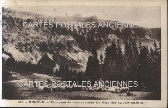 Cartes postales anciennes > CARTES POSTALES > carte postale ancienne > cartes-postales-ancienne.com Auvergne rhone alpes Haute savoie Megeve