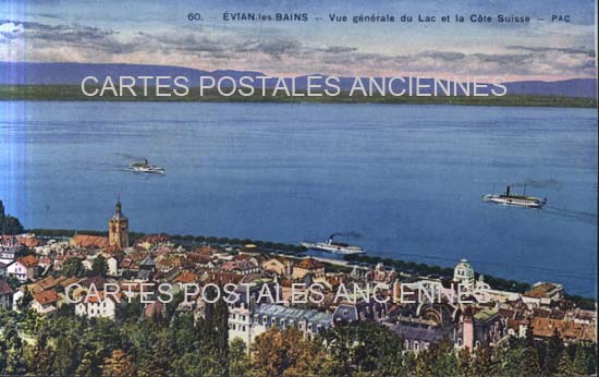 Cartes postales anciennes > CARTES POSTALES > carte postale ancienne > cartes-postales-ancienne.com Auvergne rhone alpes Haute savoie Evian Les Bains