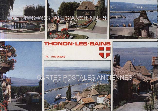 Cartes postales anciennes > CARTES POSTALES > carte postale ancienne > cartes-postales-ancienne.com Auvergne rhone alpes Haute savoie Thonon Les Bains