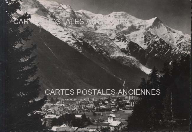 Cartes postales anciennes > CARTES POSTALES > carte postale ancienne > cartes-postales-ancienne.com Auvergne rhone alpes Haute savoie Chamonix Mont Blanc