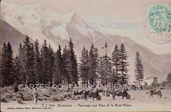 Cartes postales anciennes > CARTES POSTALES > carte postale ancienne > cartes-postales-ancienne.com Auvergne rhone alpes Haute savoie Praz Coutant