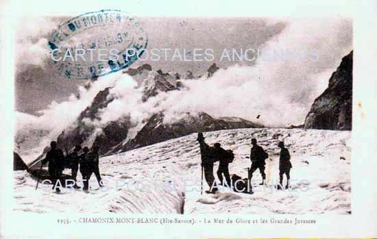 Cartes postales anciennes > CARTES POSTALES > carte postale ancienne > cartes-postales-ancienne.com Auvergne rhone alpes Haute savoie Chamonix Mont Blanc