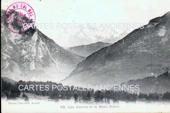 Cartes postales anciennes > CARTES POSTALES > carte postale ancienne > cartes-postales-ancienne.com Auvergne rhone alpes Haute savoie Chamonix Mont Blanc