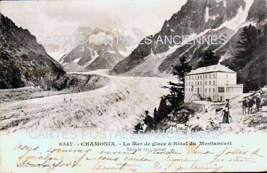 Cartes postales anciennes > CARTES POSTALES > carte postale ancienne > cartes-postales-ancienne.com Auvergne rhone alpes Haute savoie Chamonix Mont Blanc