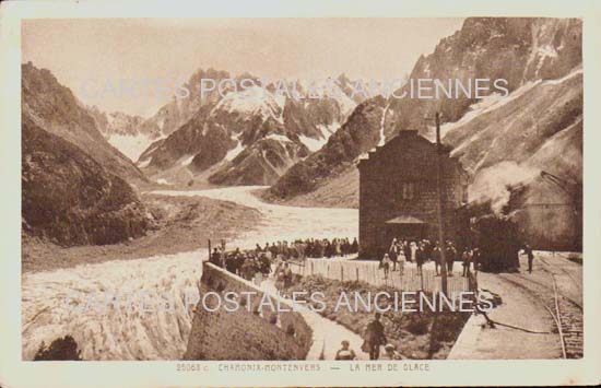 Cartes postales anciennes > CARTES POSTALES > carte postale ancienne > cartes-postales-ancienne.com Auvergne rhone alpes Haute savoie Chamonix Mont Blanc