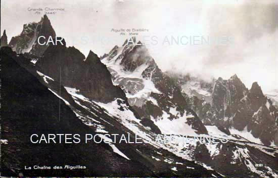 Cartes postales anciennes > CARTES POSTALES > carte postale ancienne > cartes-postales-ancienne.com Auvergne rhone alpes Haute savoie Chamonix Mont Blanc