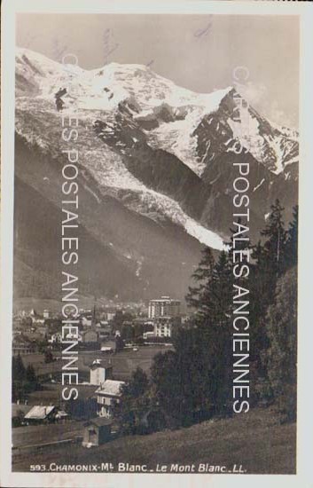 Cartes postales anciennes > CARTES POSTALES > carte postale ancienne > cartes-postales-ancienne.com Auvergne rhone alpes Haute savoie Chamonix Mont Blanc