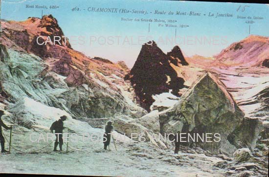 Cartes postales anciennes > CARTES POSTALES > carte postale ancienne > cartes-postales-ancienne.com Auvergne rhone alpes Haute savoie Chamonix Mont Blanc