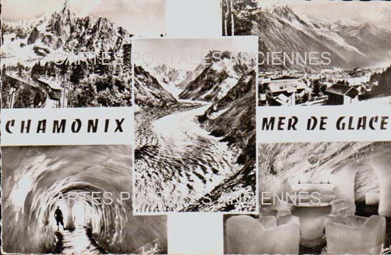 Cartes postales anciennes > CARTES POSTALES > carte postale ancienne > cartes-postales-ancienne.com Auvergne rhone alpes Haute savoie Chamonix Mont Blanc