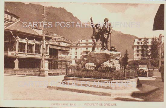 Cartes postales anciennes > CARTES POSTALES > carte postale ancienne > cartes-postales-ancienne.com Auvergne rhone alpes Haute savoie Chamonix Mont Blanc