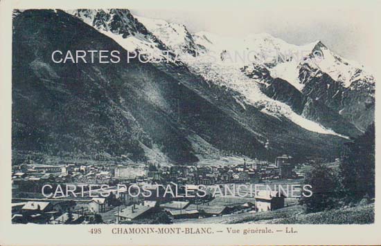 Cartes postales anciennes > CARTES POSTALES > carte postale ancienne > cartes-postales-ancienne.com Auvergne rhone alpes Haute savoie Chamonix Mont Blanc