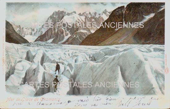 Cartes postales anciennes > CARTES POSTALES > carte postale ancienne > cartes-postales-ancienne.com Auvergne rhone alpes Haute savoie Chamonix Mont Blanc