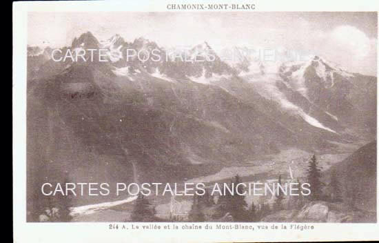 Cartes postales anciennes > CARTES POSTALES > carte postale ancienne > cartes-postales-ancienne.com Auvergne rhone alpes Haute savoie Chamonix Mont Blanc