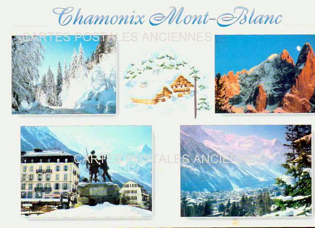 Cartes postales anciennes > CARTES POSTALES > carte postale ancienne > cartes-postales-ancienne.com Auvergne rhone alpes Haute savoie Chamonix Mont Blanc