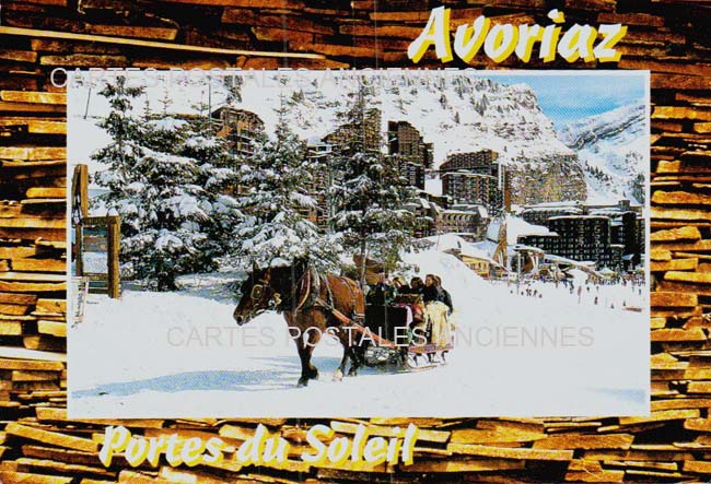 Cartes postales anciennes > CARTES POSTALES > carte postale ancienne > cartes-postales-ancienne.com Auvergne rhone alpes Haute savoie Avoriaz