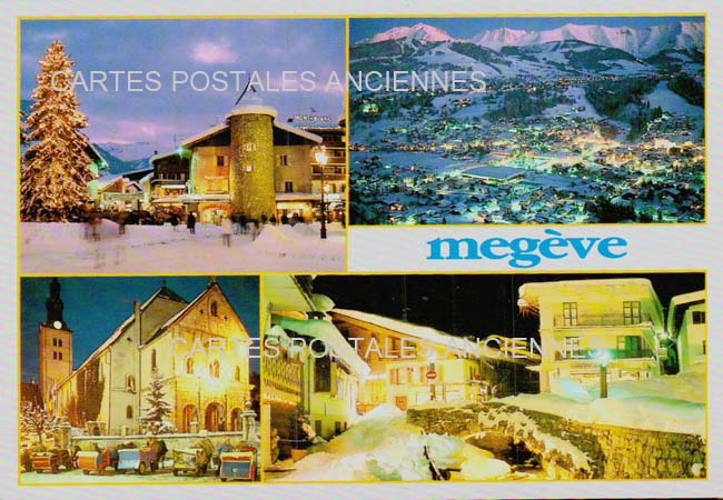 Cartes postales anciennes > CARTES POSTALES > carte postale ancienne > cartes-postales-ancienne.com Auvergne rhone alpes Haute savoie Megeve