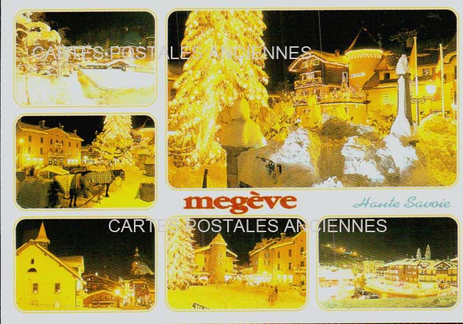 Cartes postales anciennes > CARTES POSTALES > carte postale ancienne > cartes-postales-ancienne.com Auvergne rhone alpes Haute savoie Megeve