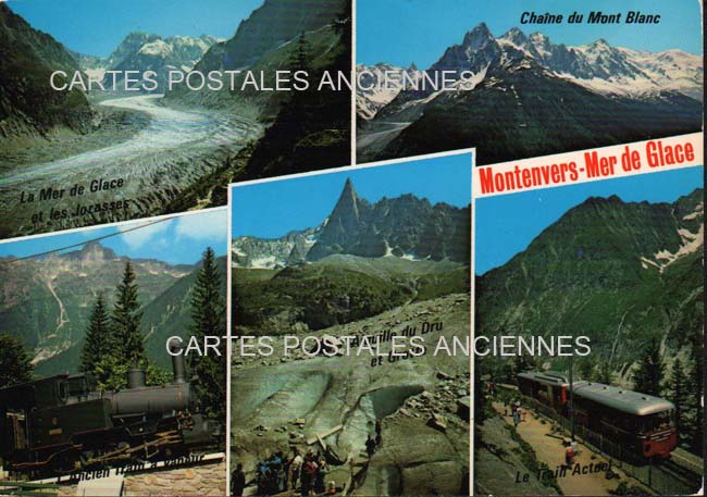 Cartes postales anciennes > CARTES POSTALES > carte postale ancienne > cartes-postales-ancienne.com Auvergne rhone alpes Haute savoie Chamonix Mont Blanc