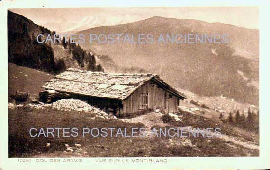 Cartes postales anciennes > CARTES POSTALES > carte postale ancienne > cartes-postales-ancienne.com Auvergne rhone alpes Haute savoie Chamonix Mont Blanc