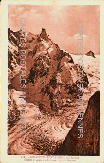 Cartes postales anciennes > CARTES POSTALES > carte postale ancienne > cartes-postales-ancienne.com Auvergne rhone alpes Haute savoie Chamonix Mont Blanc