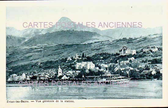 Cartes postales anciennes > CARTES POSTALES > carte postale ancienne > cartes-postales-ancienne.com Auvergne rhone alpes Haute savoie Evian Les Bains