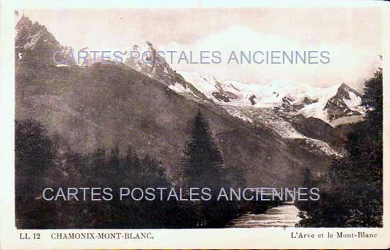 Cartes postales anciennes > CARTES POSTALES > carte postale ancienne > cartes-postales-ancienne.com Auvergne rhone alpes Haute savoie Chamonix Mont Blanc