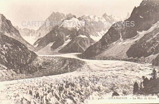 Cartes postales anciennes > CARTES POSTALES > carte postale ancienne > cartes-postales-ancienne.com Auvergne rhone alpes Haute savoie Chamonix Mont Blanc