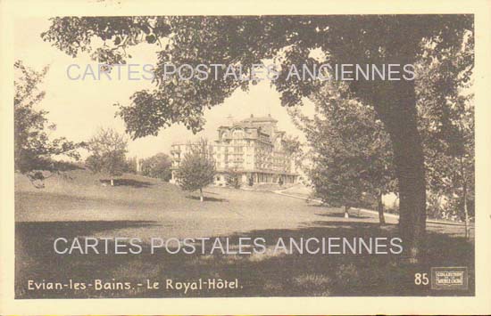 Cartes postales anciennes > CARTES POSTALES > carte postale ancienne > cartes-postales-ancienne.com Auvergne rhone alpes Haute savoie Evian Les Bains