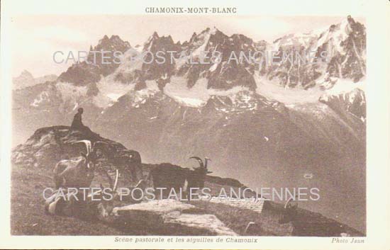 Cartes postales anciennes > CARTES POSTALES > carte postale ancienne > cartes-postales-ancienne.com Auvergne rhone alpes Haute savoie Chamonix Mont Blanc