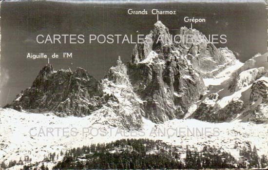 Cartes postales anciennes > CARTES POSTALES > carte postale ancienne > cartes-postales-ancienne.com Auvergne rhone alpes Haute savoie Chamonix Mont Blanc