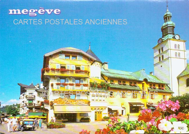 Cartes postales anciennes > CARTES POSTALES > carte postale ancienne > cartes-postales-ancienne.com Auvergne rhone alpes Megeve