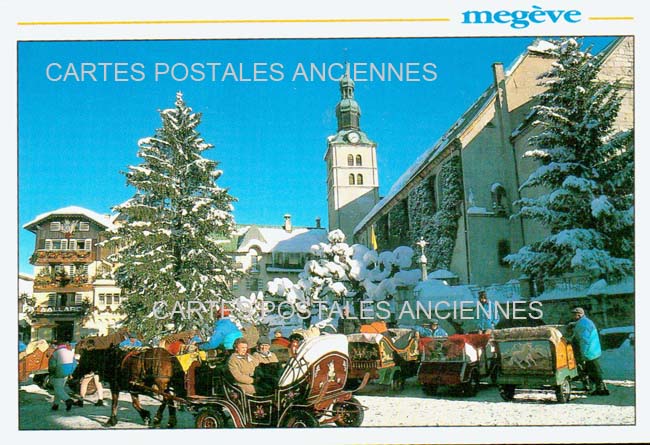 Cartes postales anciennes > CARTES POSTALES > carte postale ancienne > cartes-postales-ancienne.com Auvergne rhone alpes Megeve