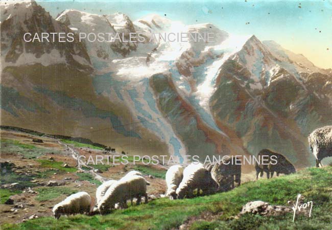 Cartes postales anciennes > CARTES POSTALES > carte postale ancienne > cartes-postales-ancienne.com Auvergne rhone alpes Chamonix Mont Blanc