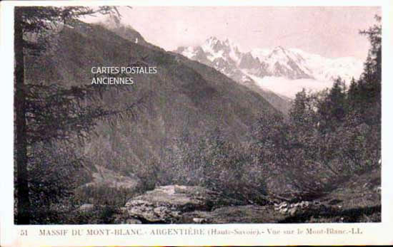 Cartes postales anciennes > CARTES POSTALES > carte postale ancienne > cartes-postales-ancienne.com Auvergne rhone alpes Chamonix Mont Blanc