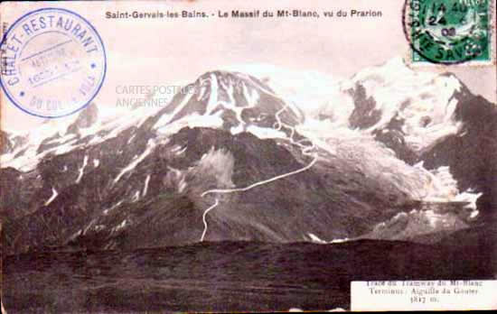 Cartes postales anciennes > CARTES POSTALES > carte postale ancienne > cartes-postales-ancienne.com Auvergne rhone alpes Saint Gervais Les Bains