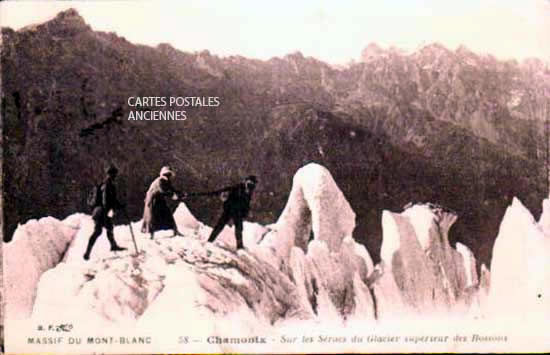 Cartes postales anciennes > CARTES POSTALES > carte postale ancienne > cartes-postales-ancienne.com Auvergne rhone alpes Chamonix Mont Blanc