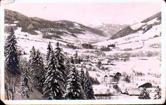 Cartes postales anciennes > CARTES POSTALES > carte postale ancienne > cartes-postales-ancienne.com Auvergne rhone alpes Megeve