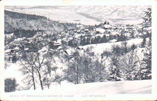 Cartes postales anciennes > CARTES POSTALES > carte postale ancienne > cartes-postales-ancienne.com Auvergne rhone alpes Saint Gervais Les Bains