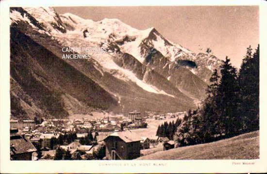 Cartes postales anciennes > CARTES POSTALES > carte postale ancienne > cartes-postales-ancienne.com Auvergne rhone alpes Chamonix Mont Blanc